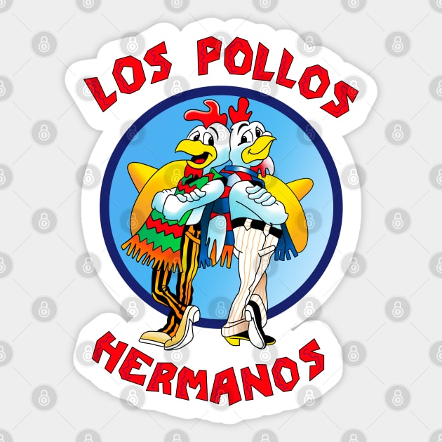 Los Pollos Hermanos Sticker by OniSide